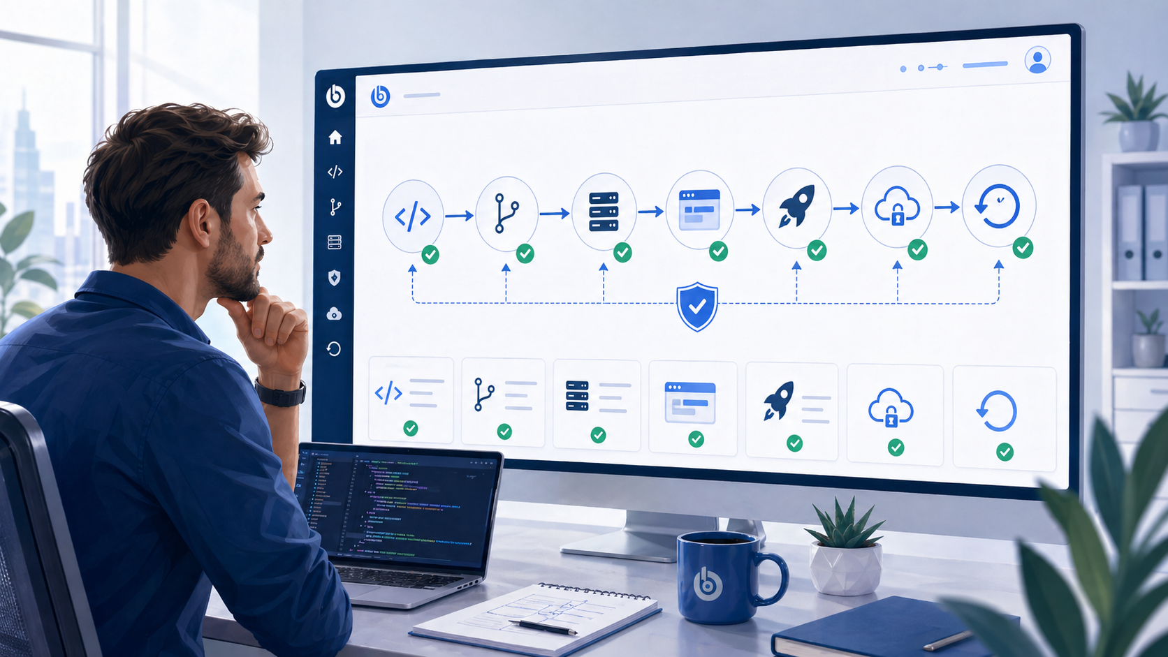 Git и тестовая среда для Битрикс