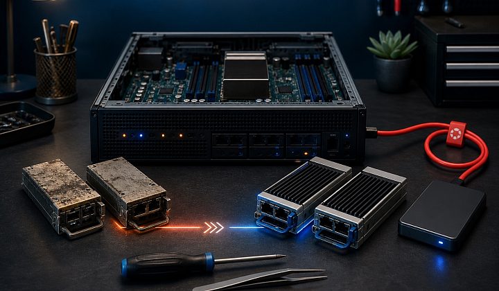 Обновление серверного окружения 1С-Битрикс с резервным диском и контролируемой заменой модулей